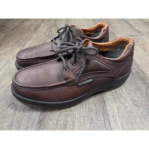 FLORSHEIM WORK 12D Eurocasual SD Composite Toe Work Shoes Dark Brown FS2400